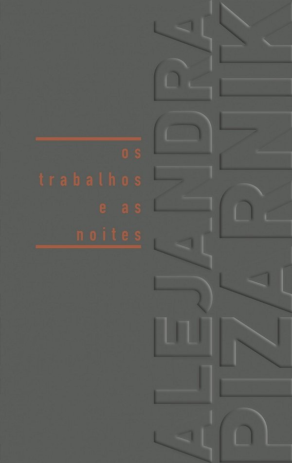 Livro Os trabalhos e as noites