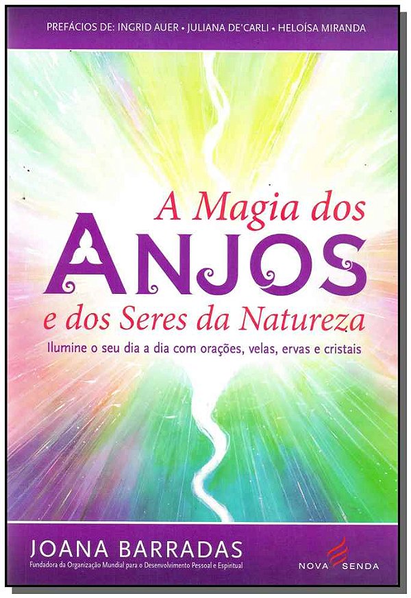 Livro A Magia Dos Anjos E Dos Seres Da Natureza