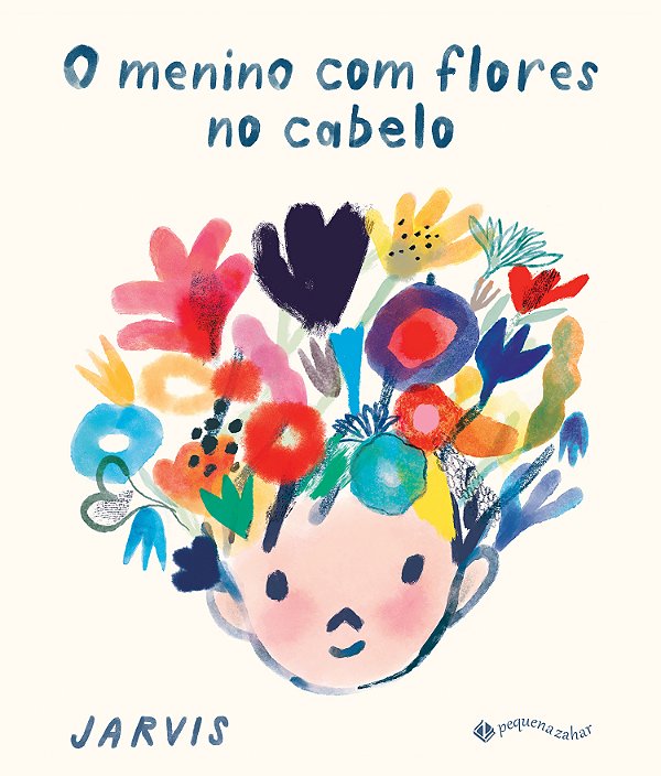 Livro O Menino Com Flores No Cabelo