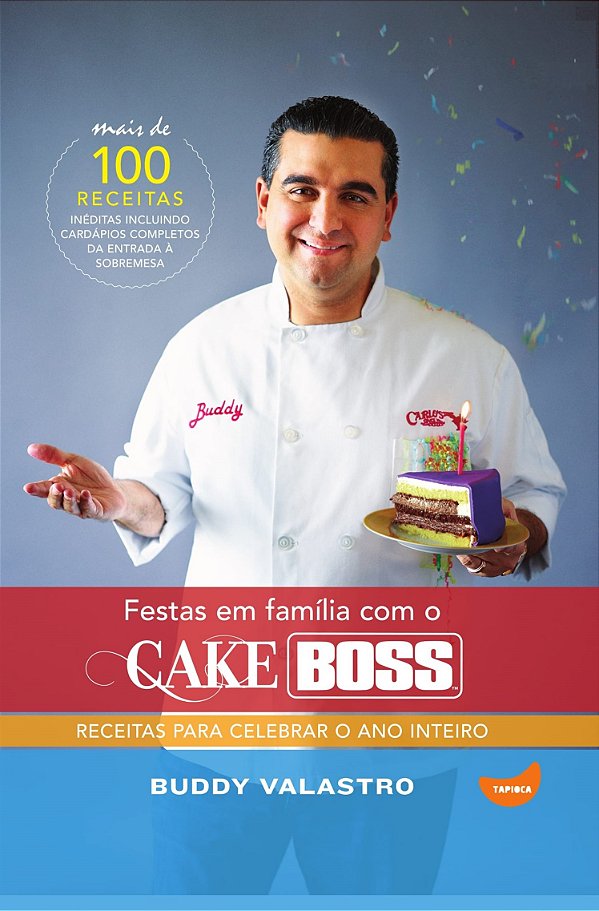 Livro Festas em família com o Cake Boss