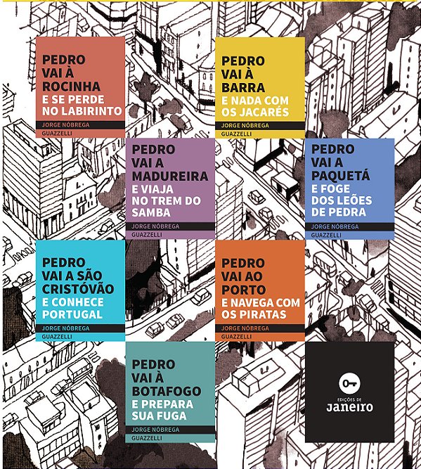 Livro Pedro fugiu de casa: (Coleção em box com 7 volumes)
