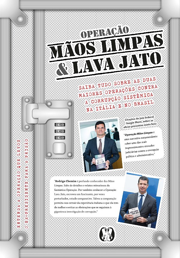 Livro Box operação mãos limpas e lava jato: saiba tudo so...