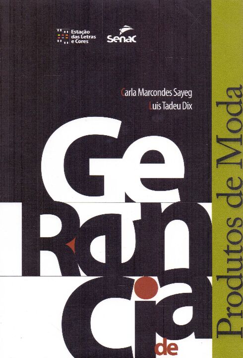 Livro Gerência De Produtos De Moda