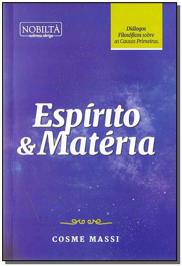 Livro Espirito E Materia