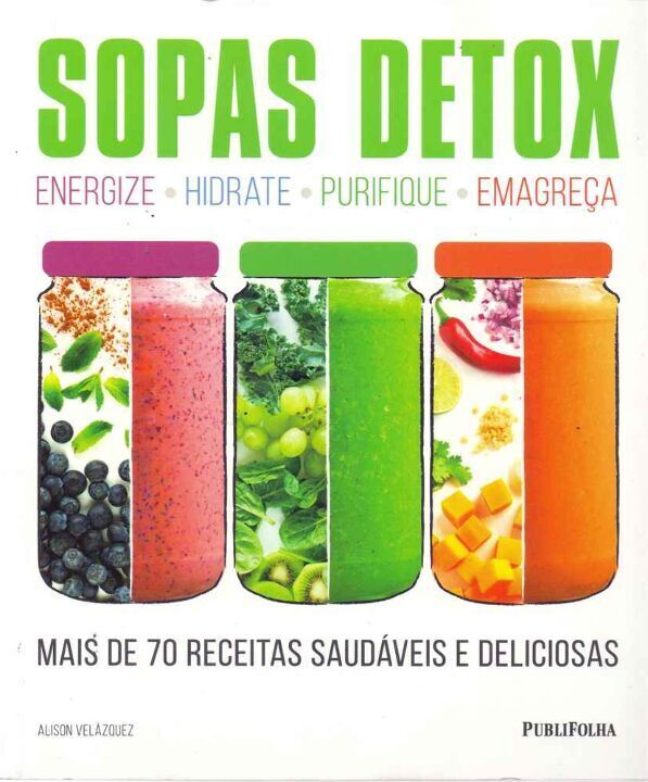 Livro Sopas Detox