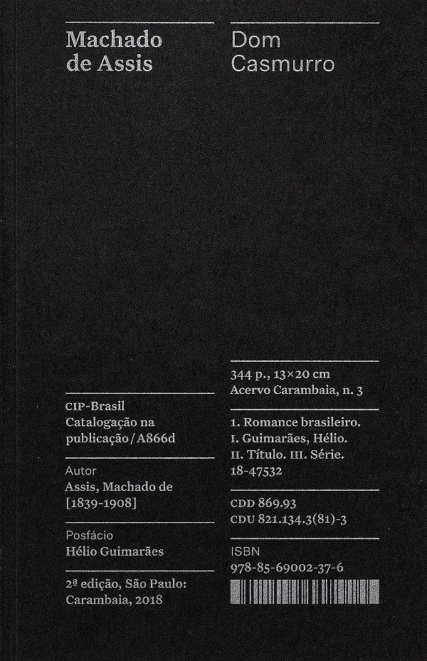 Livro Dom Casmurro - Coleção Acervo