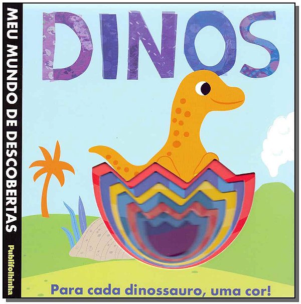 Livro Meu Mundo De Descobertas: Dinos