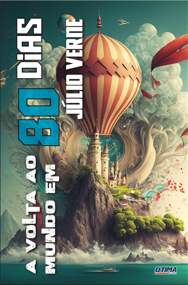 Livro A volta o ao mundo em 80 dias