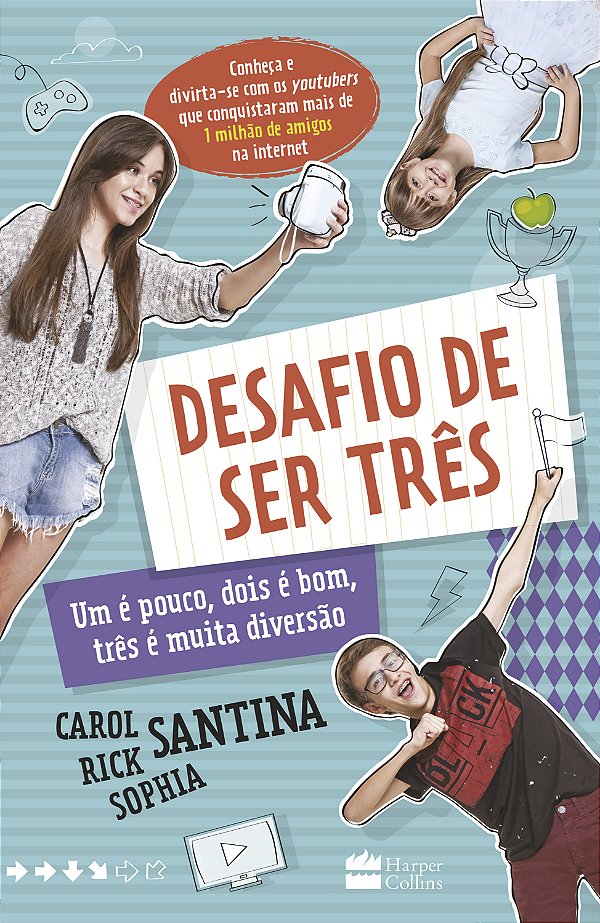 Livro O desafio de ser três