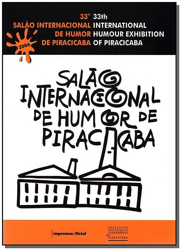 Livro Trigéssimo 3 Salão Int.Humor De Piracicaba