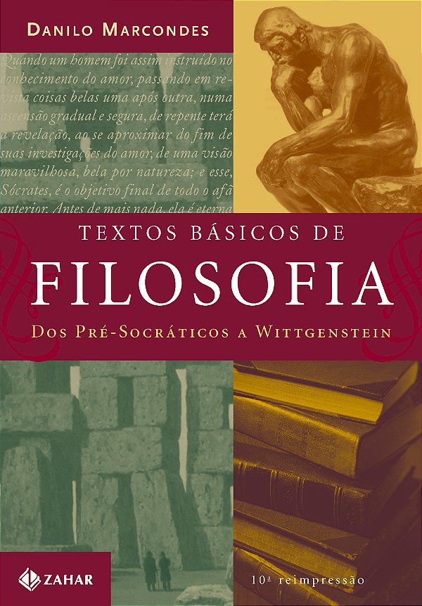 Livro Textos básicos de filosofia: Dos pré-socráticos a W...