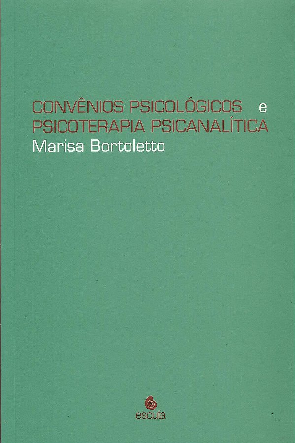 Livro Convênios psicológicos e psicoterapia psicanalítica