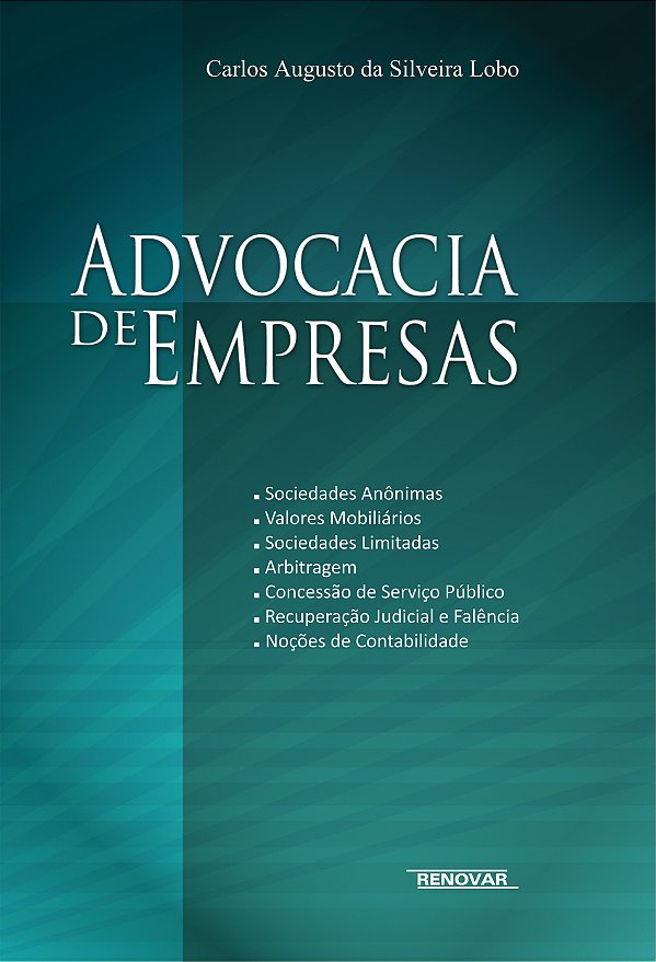 Livro Advocacia de empresas