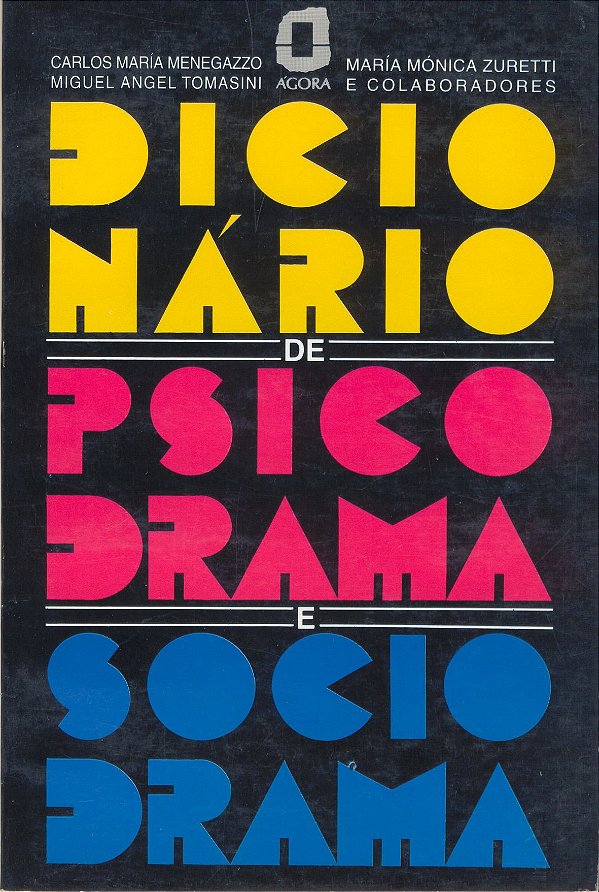 Livro Dicionário de psicodrama e sociodrama