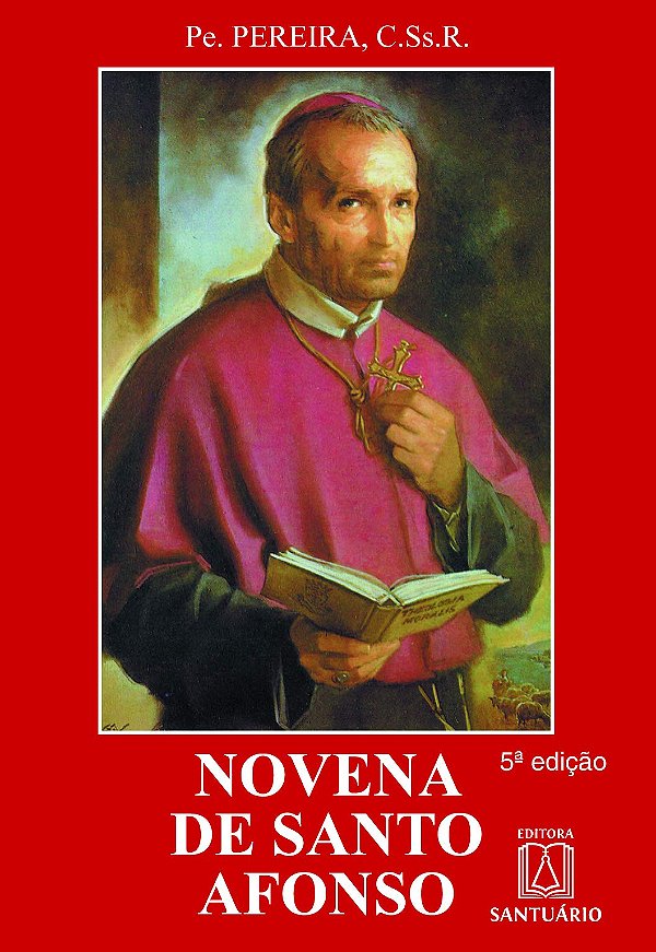 Livro Novena De Santo Afonso