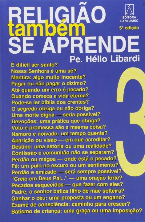 Livro Religião Também Se Aprende  3