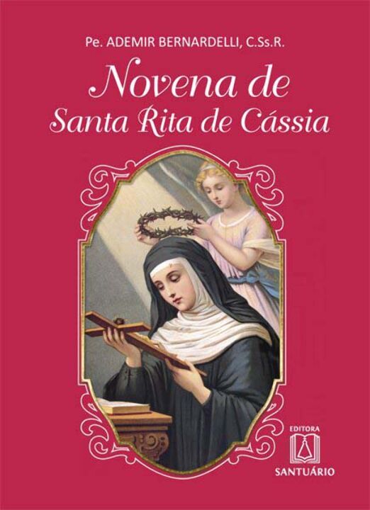 Livro Novena De Santa Rita De Cassia
