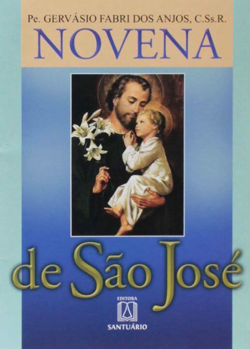 Livro Novena De Sao Jose