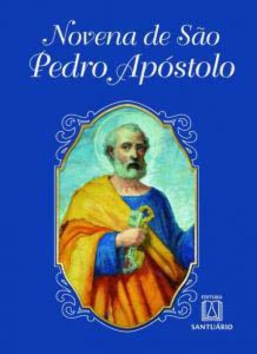 Livro Novena De São Pedro Apóstolo