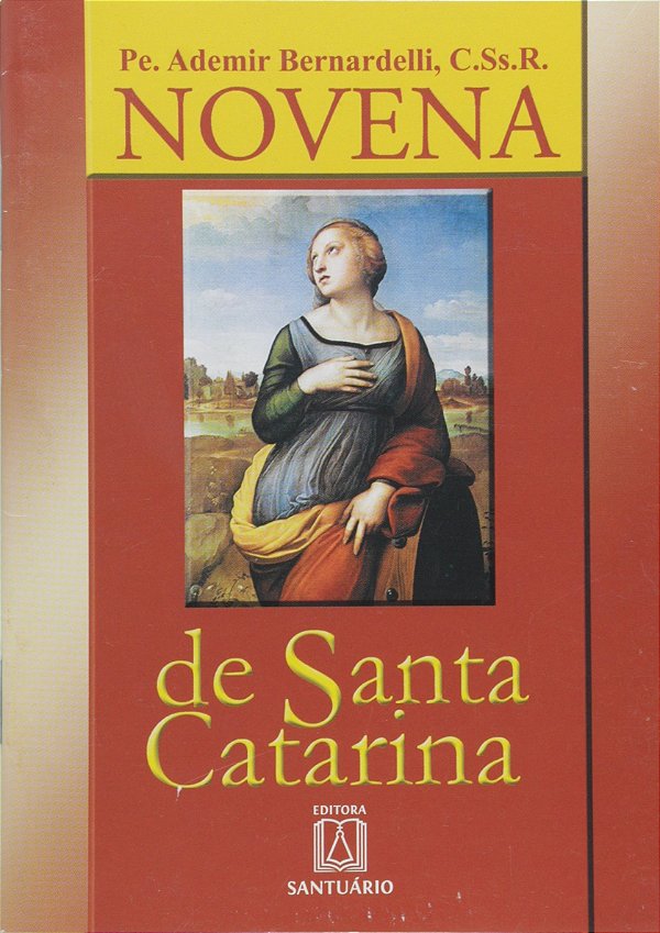 Livro Novena De Santa Catarina