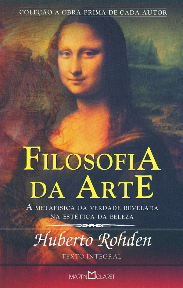 Livro Filosofia da Arte: A metafísica da verdade revelada...