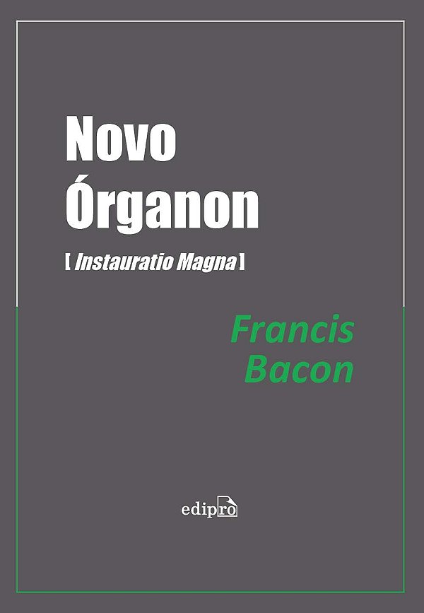 Livro Novo Órganon (Instauratio Magna)