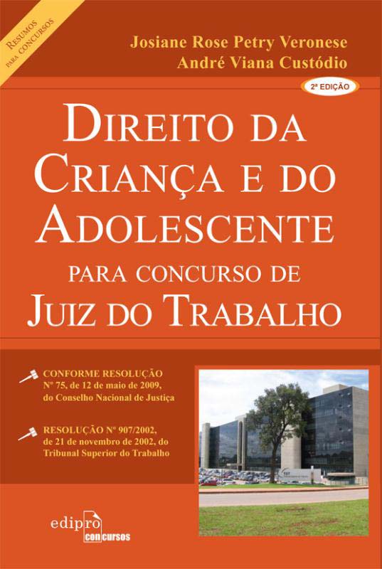 Livro Direito da criança e do adolescente para concurso d...
