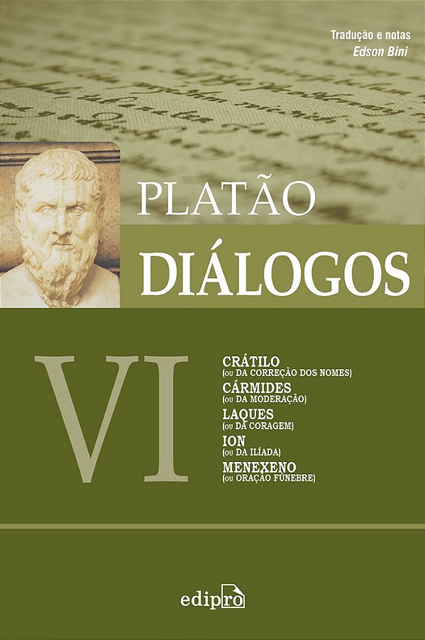 Livro Diálogos VI - Crátilo (ou Da Correção dos Nomes), C...