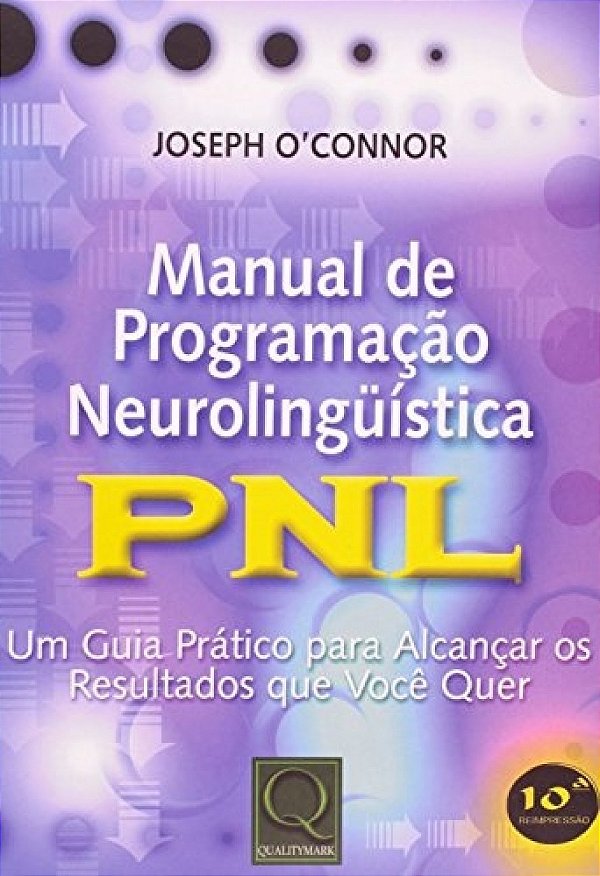 Livro Manual De Programação Neurolingüística Pnl