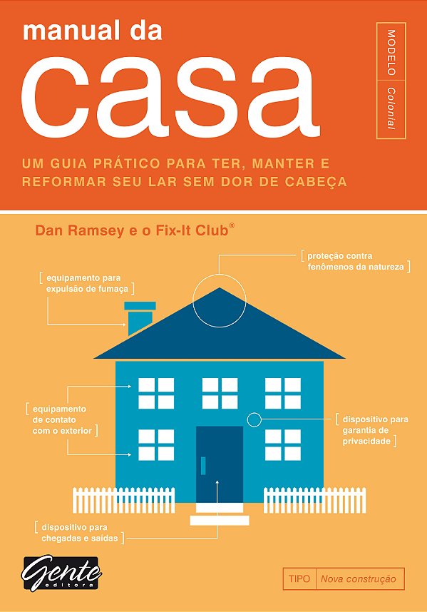Livro Manual Da Casa