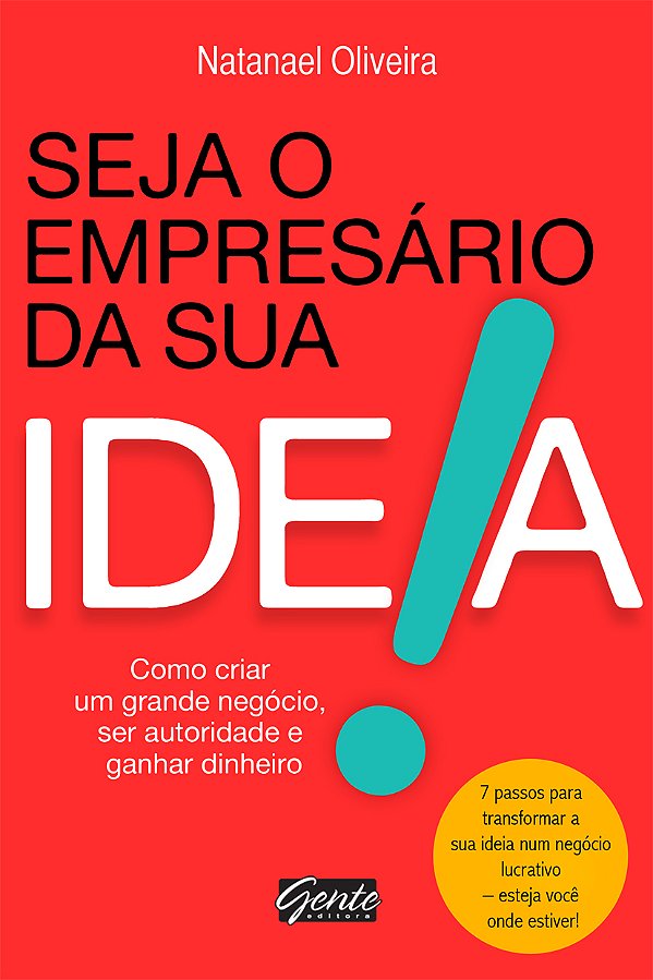 Livro Seja o empresário da sua ideia