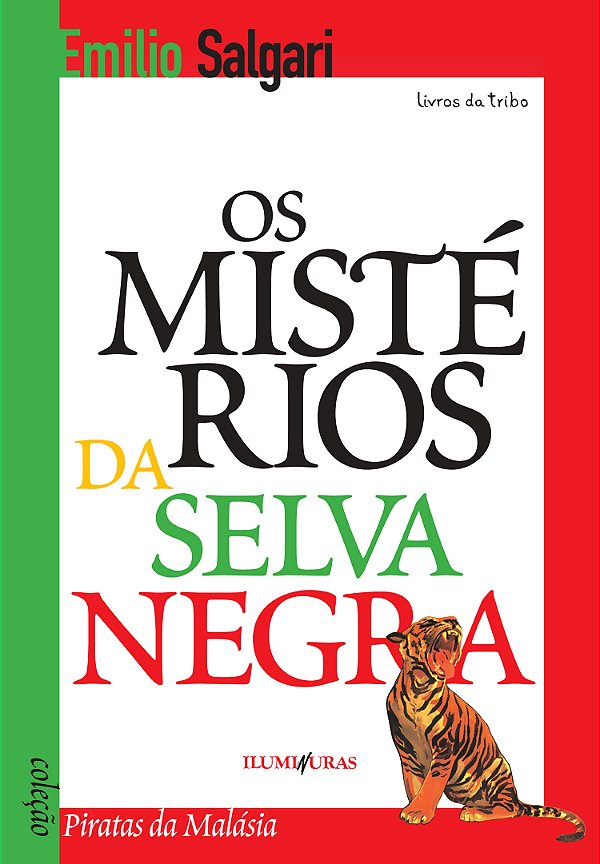Livro Os mistérios da selva negra