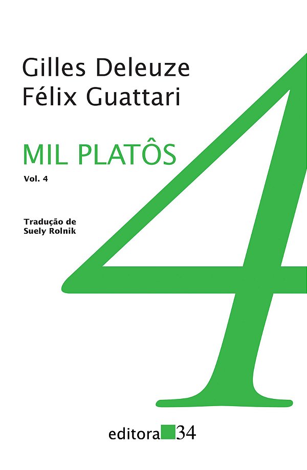 Livro Mil platôs (Volume 4)