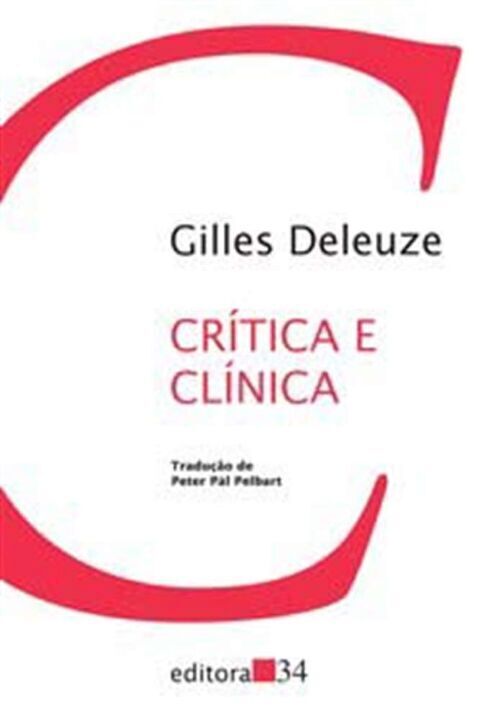 Livro Crítica e clínica