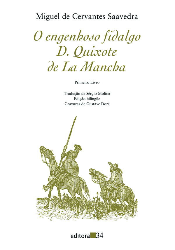 Livro D. Quixote de La Mancha I: primeiro livro