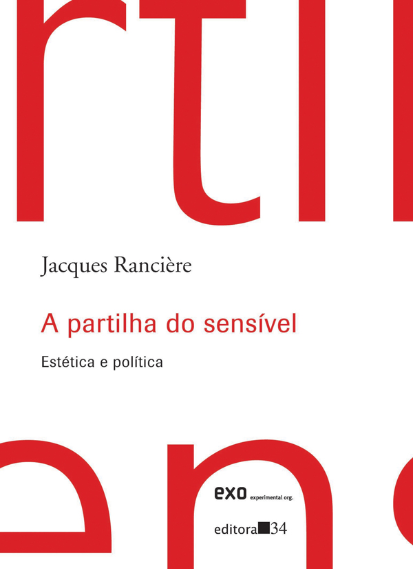 Livro A partilha do sensível: estética e política