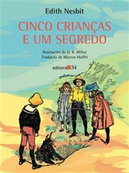 Livro Cinco crianças e um segredo