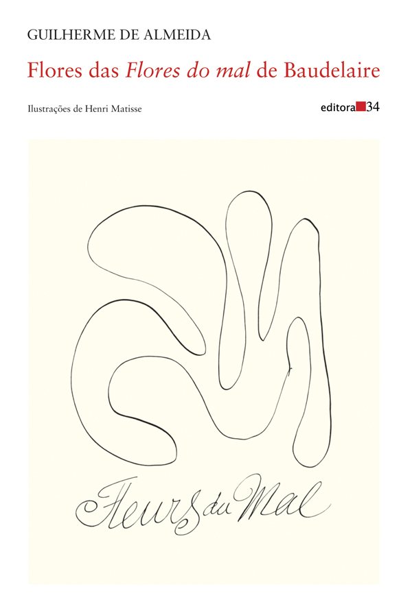 Livro Flores das "Flores do mal" de Baudelaire