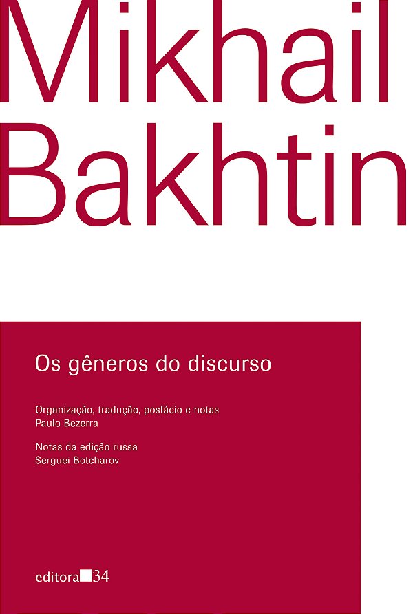 Livro Os gêneros do discurso