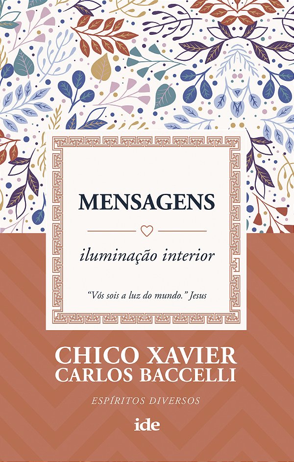 Livro Mensagens: Iluminação interior