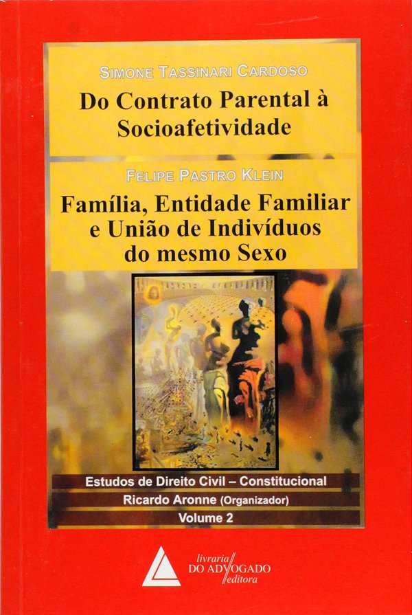 Livro Do Contrato Parental A Socioafetividade E Família