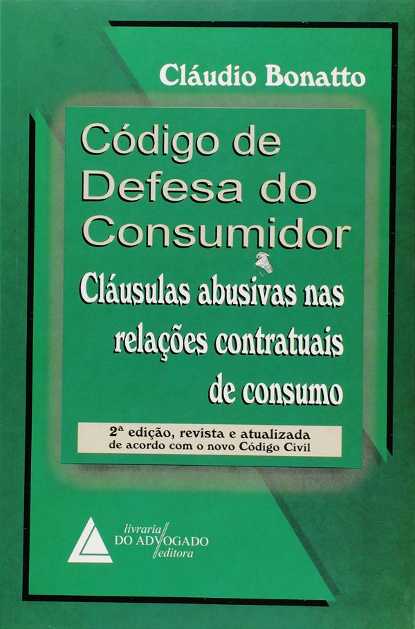 Livro Código De Defesa Do Consumidor -  (Advogado)