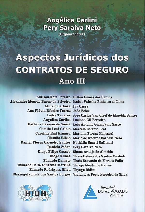 Livro Aspectos Juridicos Dos C.De Seguro-Ano Iii-01Ed/15