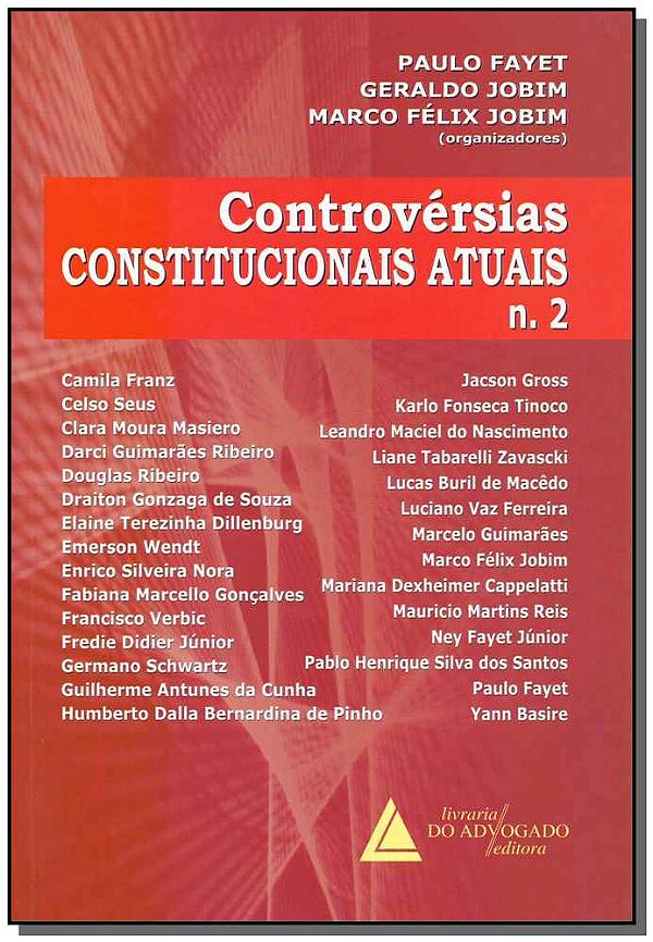 Livro Controvérsias Constitucionais Atuais - 01Ed/15