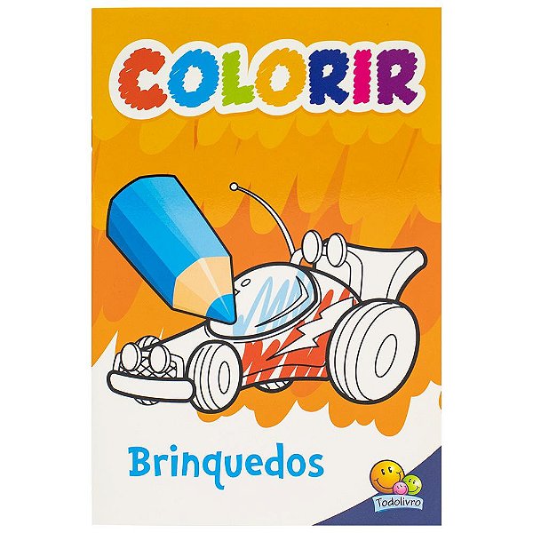 Livro Colorir - Brinquedos