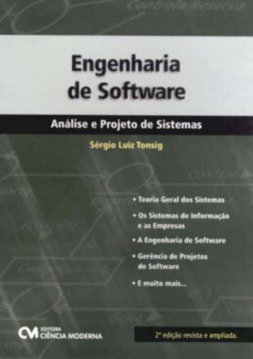 Livro Engenharia De Software - Análise E Projeto De Siste...
