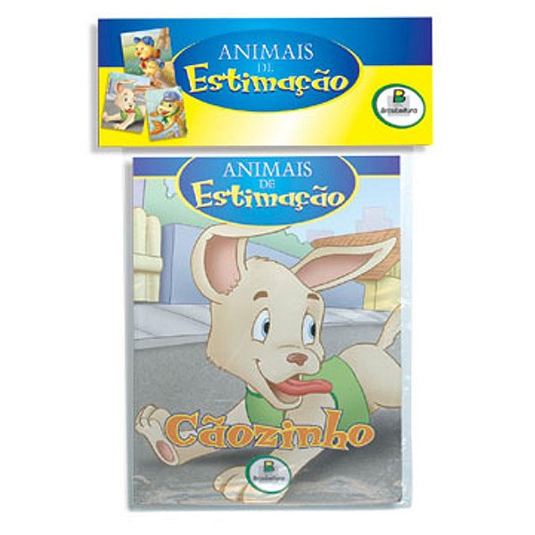 Livro Minianimais de Estimação - Kit c/10 Und
