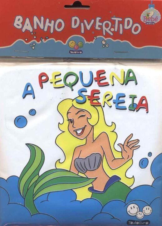 Livro Banho Divertido: Pequena Sereia, A