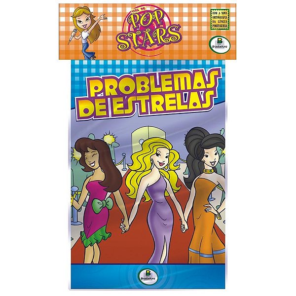 Livro Vida de Pop Stars Kit c/10 und.