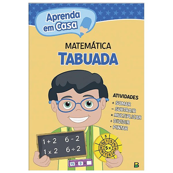 Livro Aprenda em casa Matemática: Tabuada